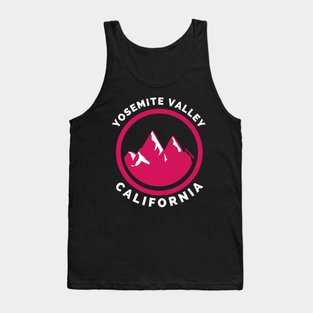 Yosemite Valley Ski Snowboard Mountain California Yosemite - Yosemite Valley California - Travel Tank Top by Famgift